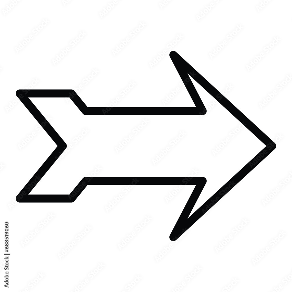 Arrow icon design, illustration design Arrow icon design, illustration design