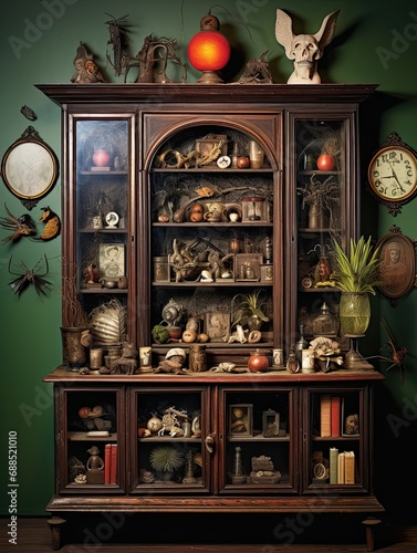 Curiosities Unveiled: Cabinet of Oddities, Artful Antiques, and Natural Wonders
