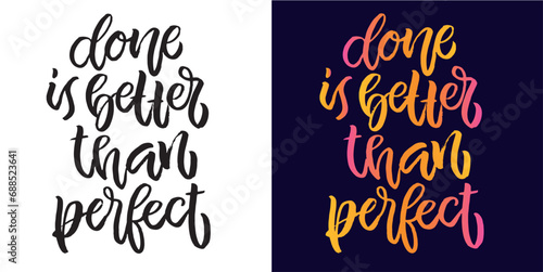Lettering postcard, t-shirt design, mug print. Art lettering design.