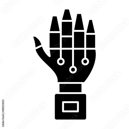 Robot hand Icon