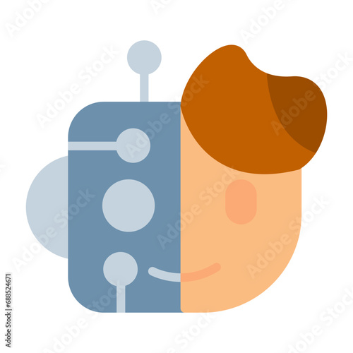Cyborg Icon