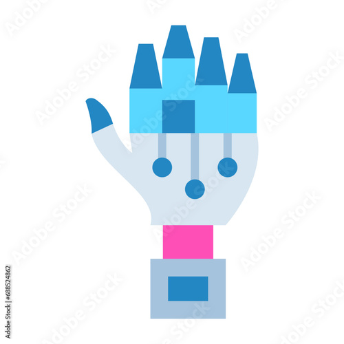 Robot hand Icon