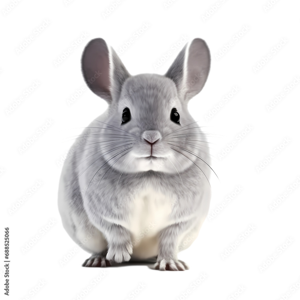Fototapeta premium Totoro isolated on transparent background