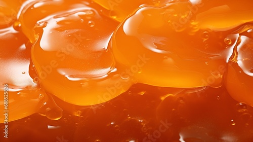 Amazing orange apricot jam background