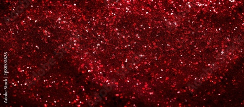 Red shiny fine and glamour glitter background. photo