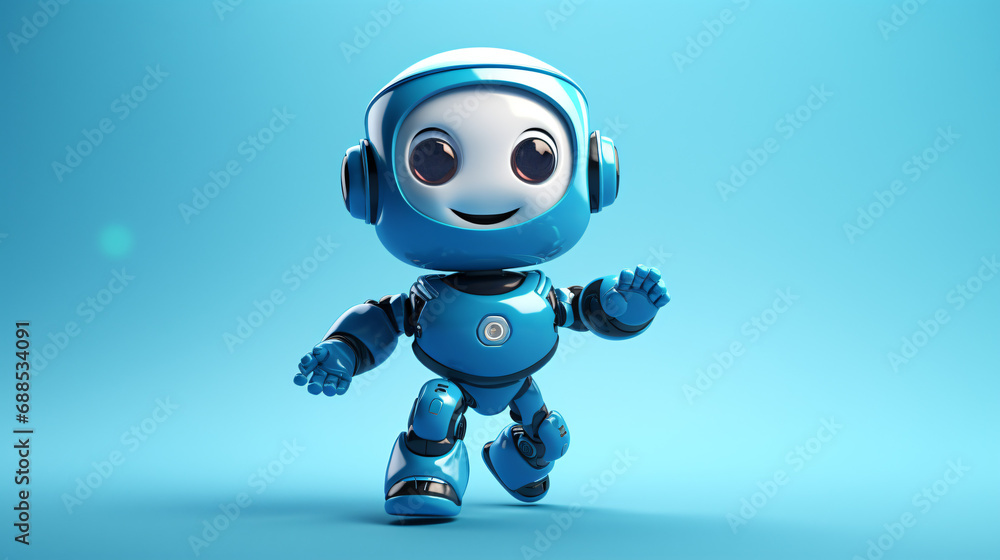 Cute Cartoon Robot