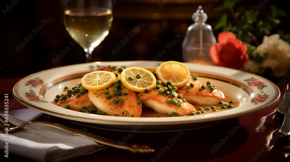 Lover's Chicken Piccata, Generative AI