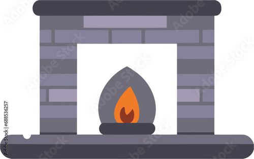 fire burning in a fireplace
