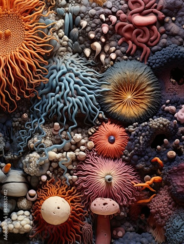 Discover the Unseen: Captivating Microscopic Wall Art