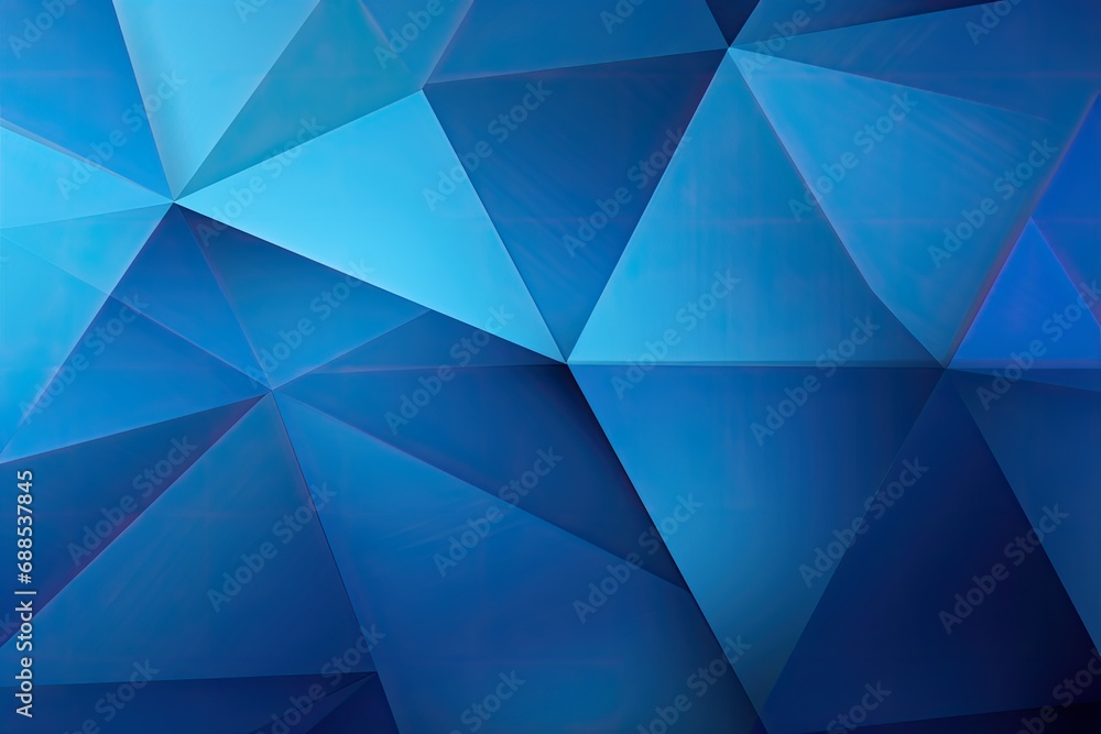 Abstract blue triangle background Abstract blue triangle background
