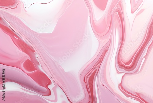 Abstract background of acrylic paint in pink and white colors, Pink purple marble texture background.