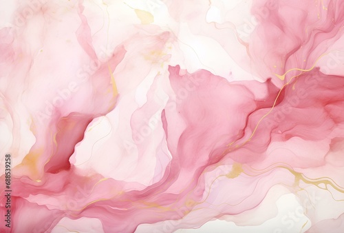 Abstract background of acrylic paint in pink and white colors  Pink purple marble texture background.
