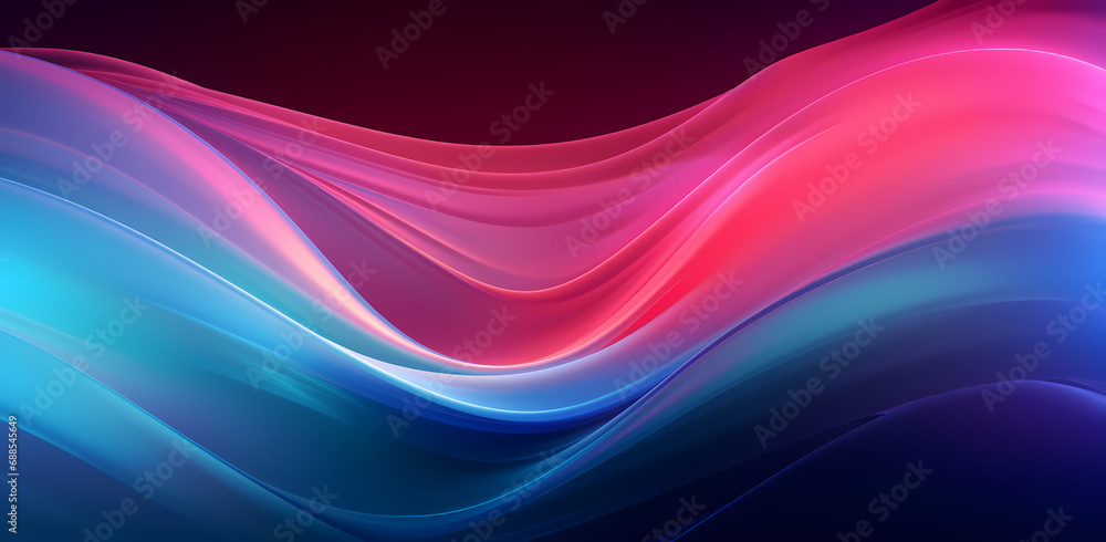 waves abstract background blue red pink, in the style of luminous 3d objects, ethereal abstracts, futuristic abstracts, dark sky-blue and light pink, flowing fabrics, symbolic-vibrant waves abstract background blue red pink, in the style of luminous 3d objects, ethereal abstracts, futuristic abstracts, dark sky-blue and light pink, flowing fabrics, symbolic-vibrant