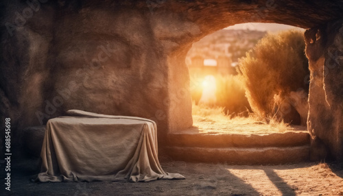 Aurora della Risurrezione- Tomba Vuota con Sudario