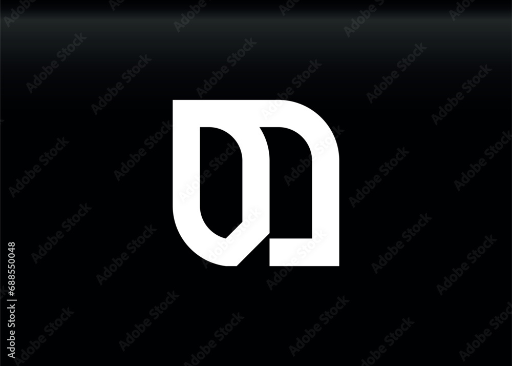 Monogram Letter DO Logo Design vector template Monogram Letter DO Logo Design vector template