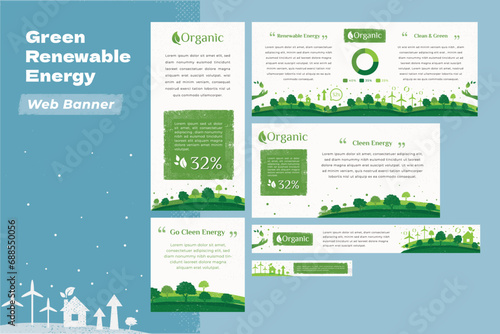 Go Green Renewable Energy Web Banner