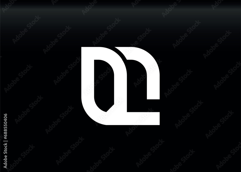 Monogram Letter DL Logo Design vector template, Monogram Letter DL Logo Design vector template,