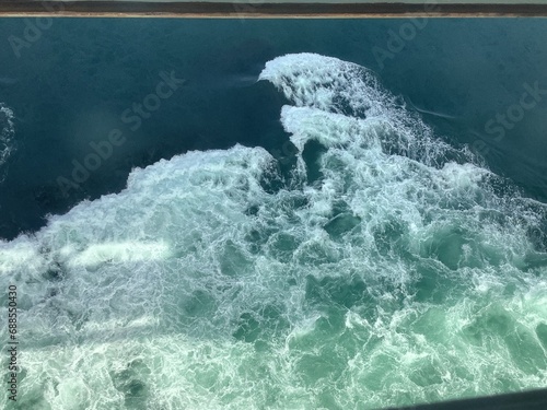 The Naruto whirlpools called Uzushio are tidal whirlpools in the Naruto Strait.