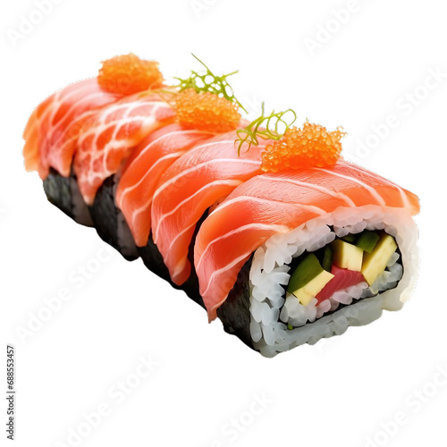 Sushi on Transparent Background