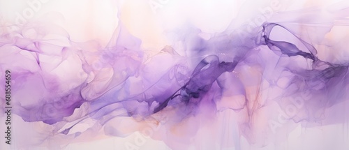 pastel purple abstract painting watercolor style