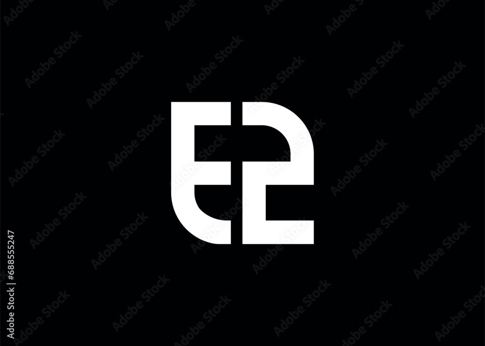 Monogram Letter EZ Logo Design vector template Monogram Letter EZ Logo Design vector template