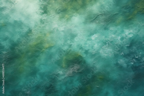 Aerial view of a crystal clear sea water texture. View from above natural blue background. Blue water reflection.