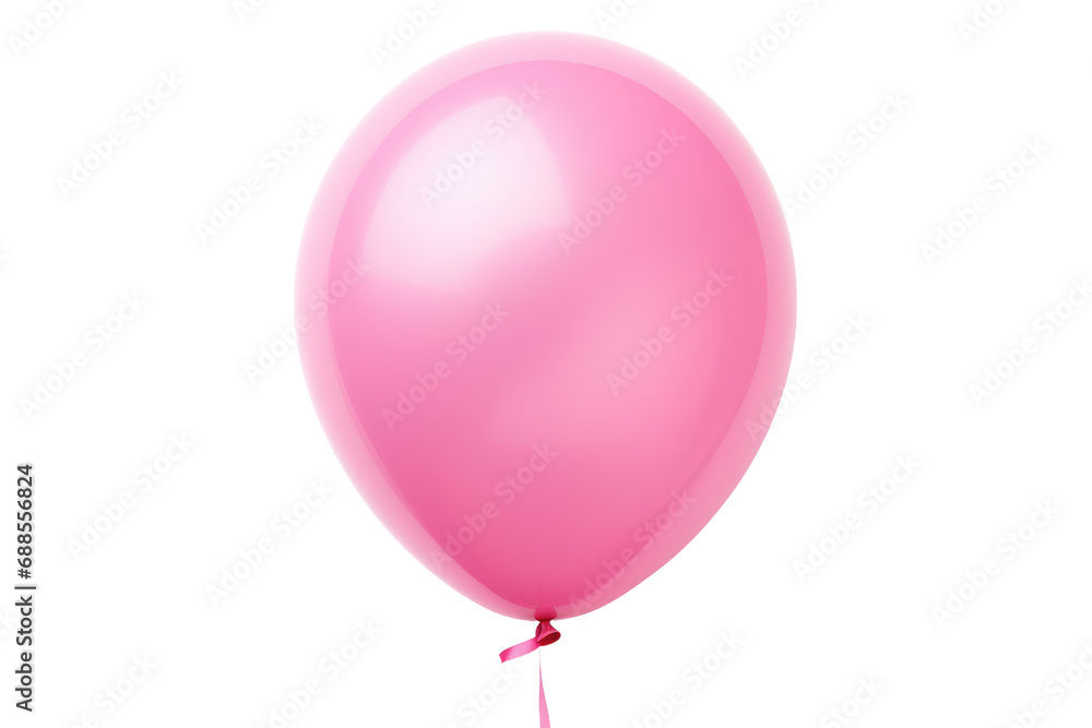 Pink Perfection: Elevate Celebrations with Balloons in Blush isolated on transparent background