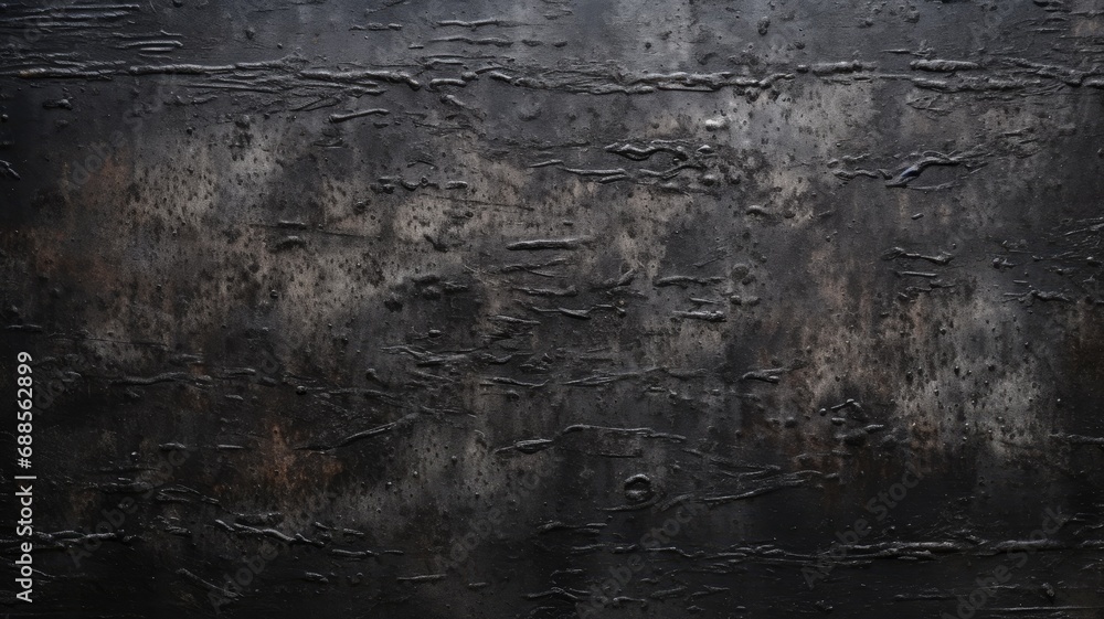 abstract dark black concrete texture background with grungy effect