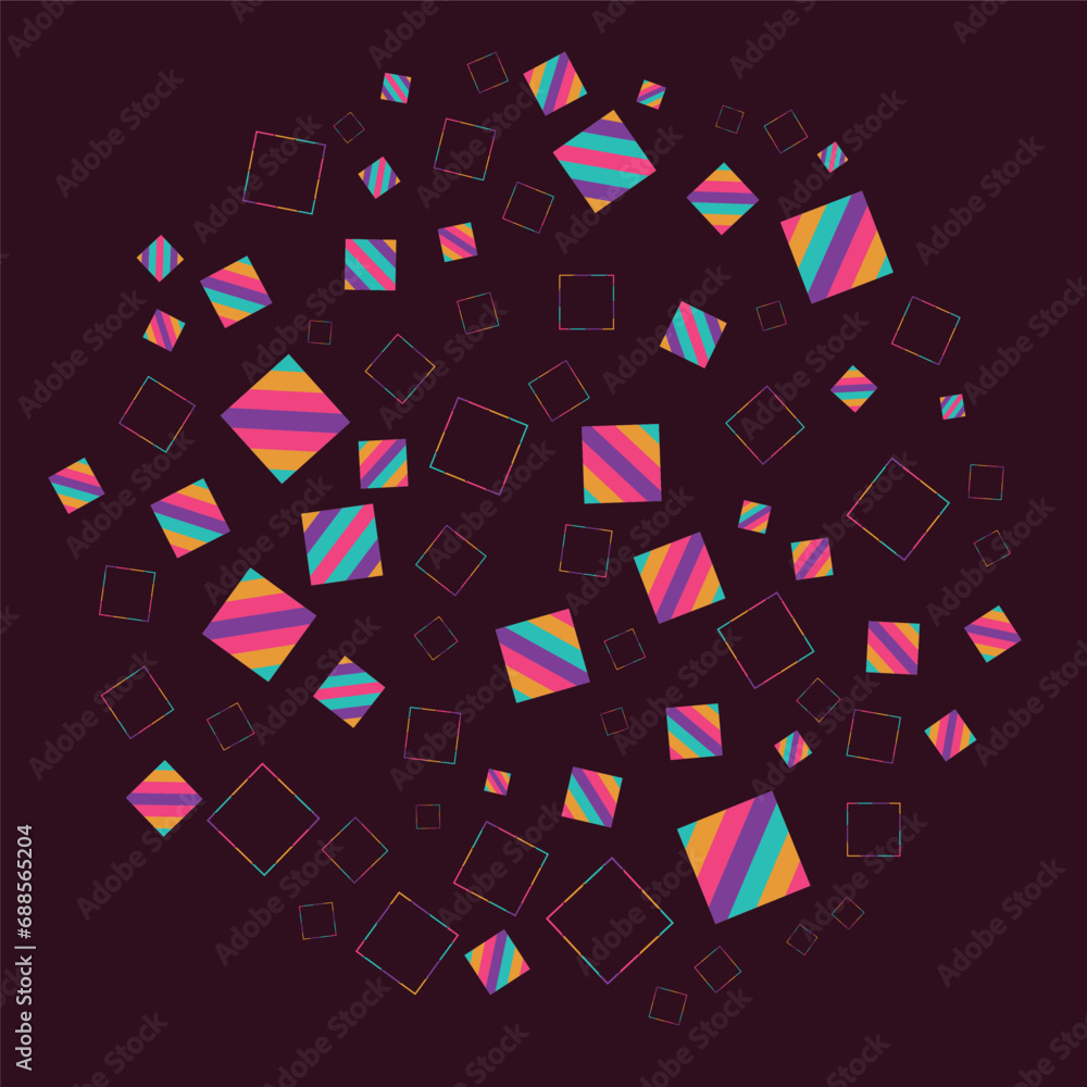 abstract background with squares abstract background with squares