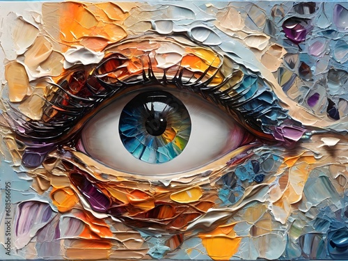 Wallpaper Mural eye of the person Torontodigital.ca