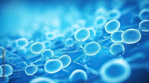 Microscopic medical and bio...