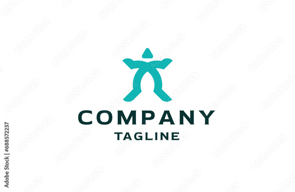 Geometric turtle logo icon design template flat vector Geometric turtle logo icon design template flat vector