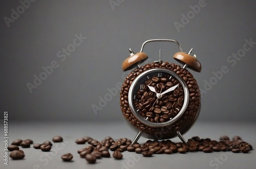 coffee beans and grinder