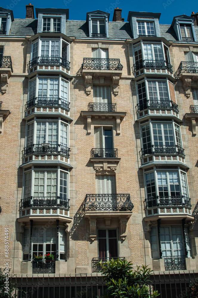 Fototapeta premium immeubles du centre de Paris
