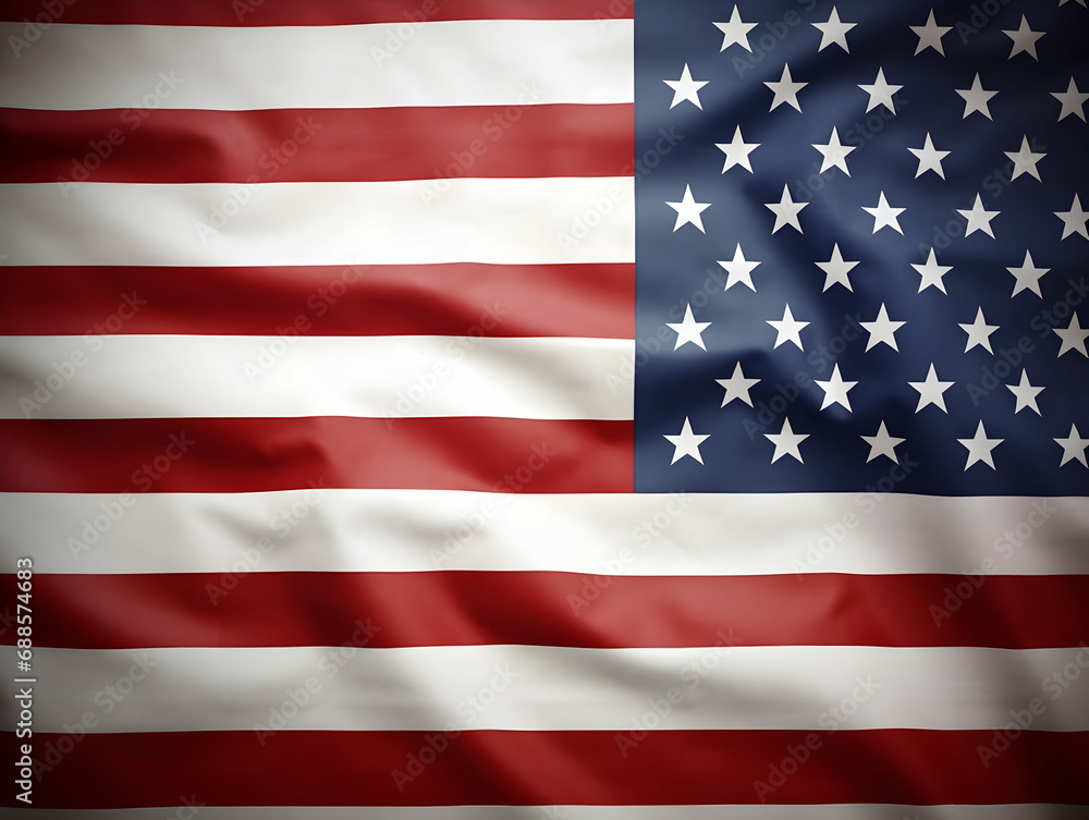 United state of america national flag background, USA flag weaving made by silk cloth fabric, USA background, ai generated image United state of america national flag background, USA flag weaving made by silk cloth fabric, USA background, ai generated image