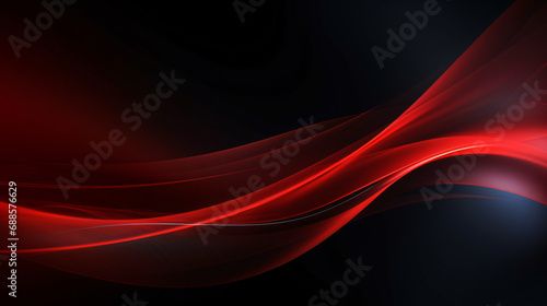 Red Lines curve Abstract technology Background