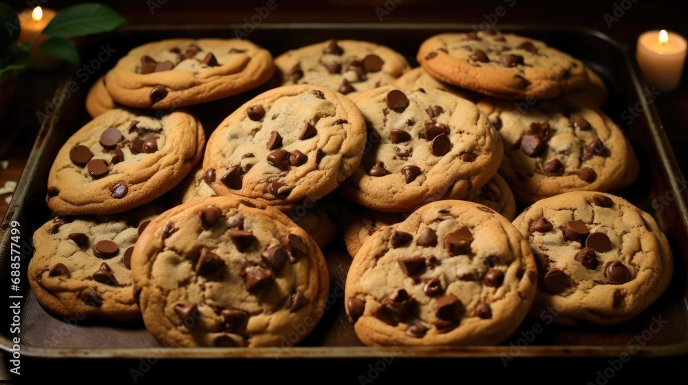 Homemade chocolate chip cookies Homemade chocolate chip cookies