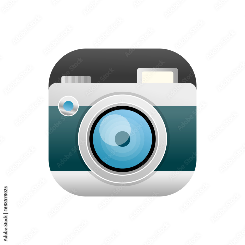 Photography logo. Camera logo vector design on a white background. Photography logo. Camera logo vector design on a white background.
