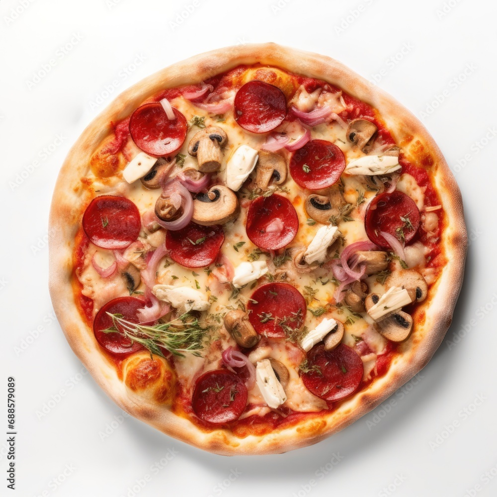 Pizza w Salami Pizza w Salami