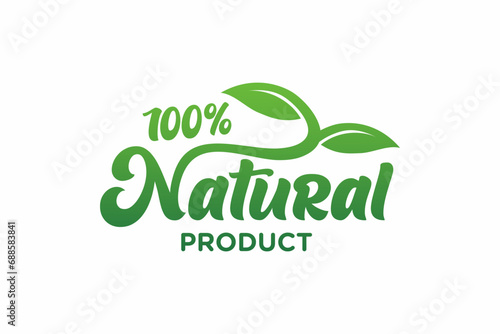 100 percent natural product label stamp badge vector, 100 percent natural label sticker badge stamp, Organic Label Isolated Transparent Background, 100% organic label, vector illustration, Organic lab