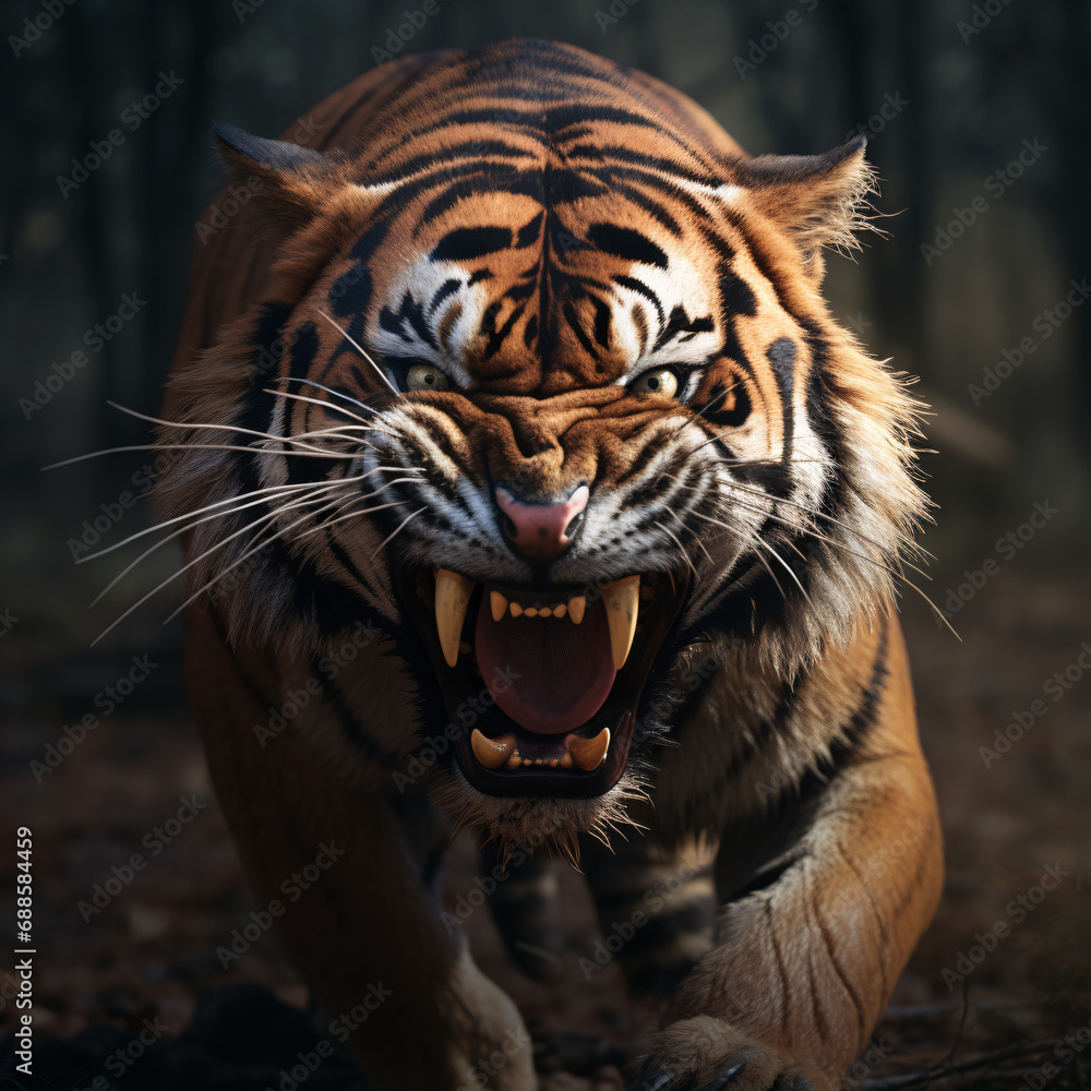 Obraz premium Wild tiger