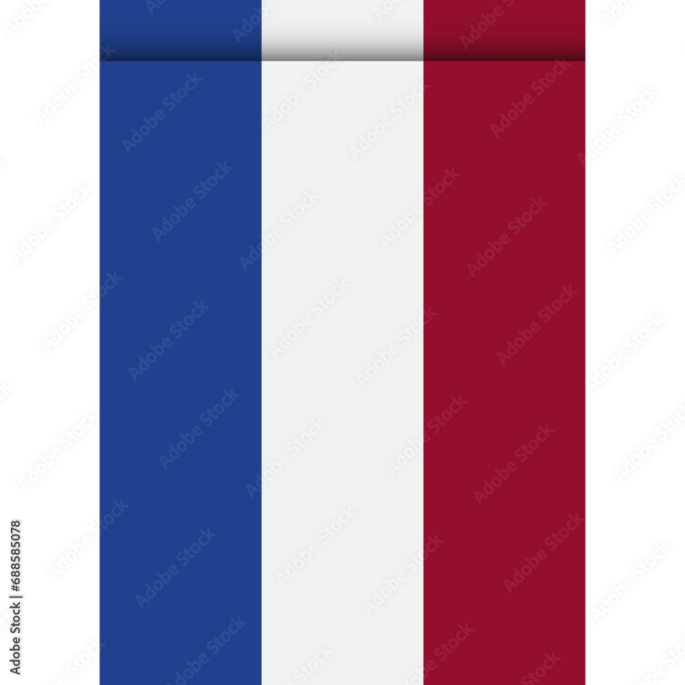 Netherlands flag or pennant isolated on white background. Pennant flag icon. Netherlands flag or pennant isolated on white background. Pennant flag icon.