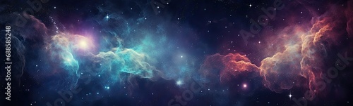 Universe space background