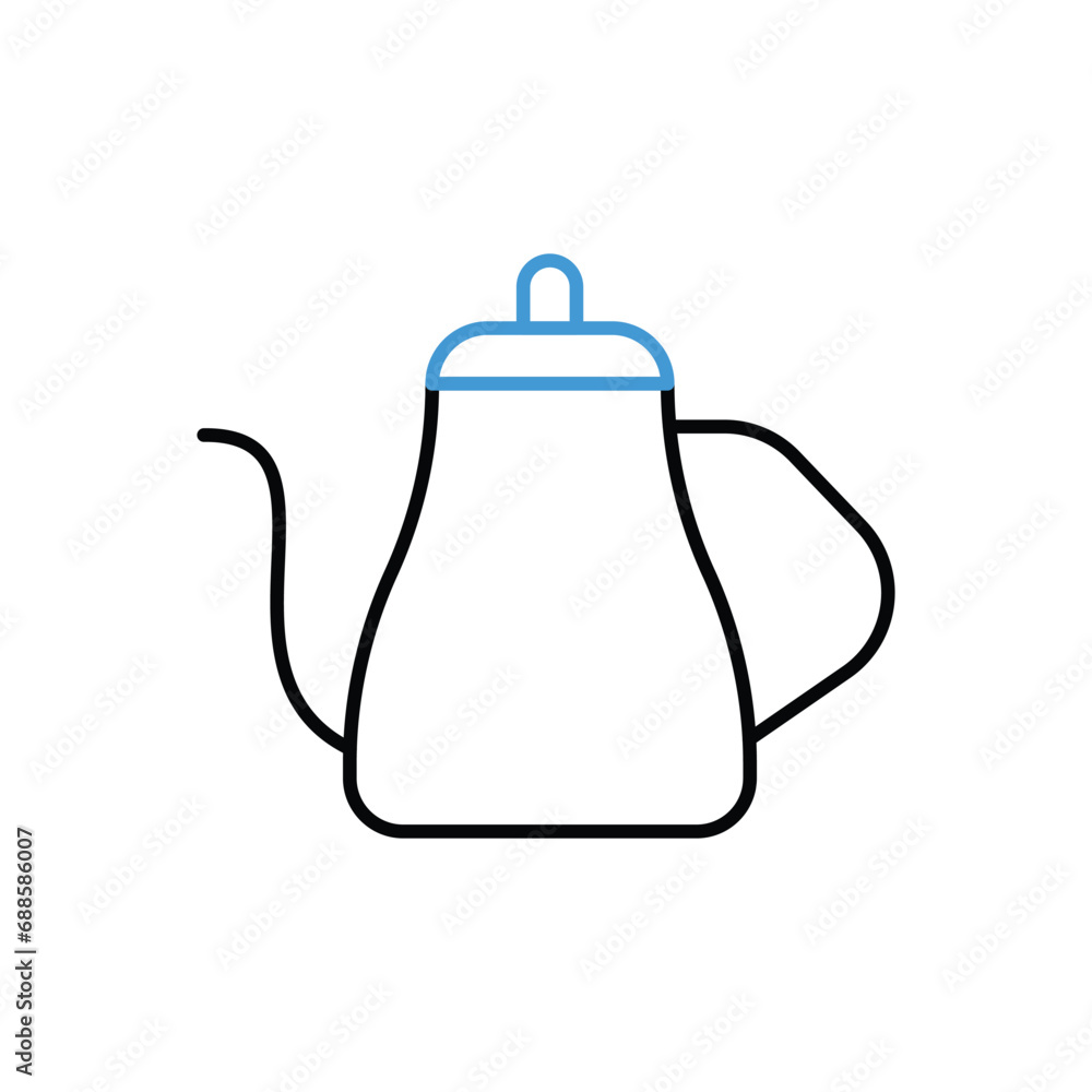 Kettle icon vector stock illustration Kettle icon vector stock illustration