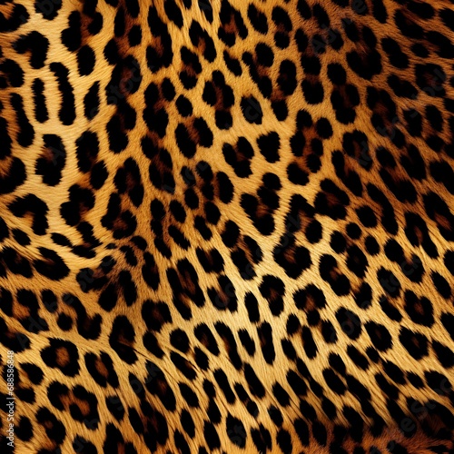 Abstract feline fur seamless pattern, ai generative