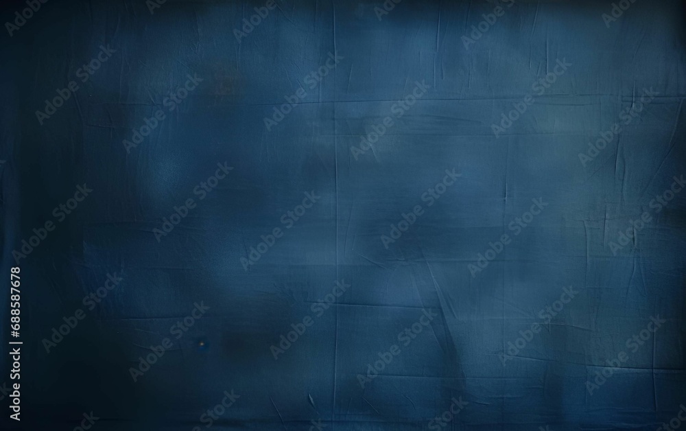 AI generated illustration of an oil painting of a vivid blue hue on a contrasting black background AI generated illustration of an oil painting of a vivid blue hue on a contrasting black background