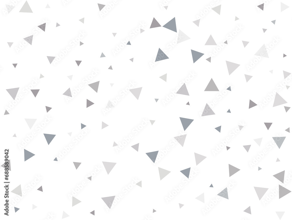Paper Silver Triangular Confetti Paper Silver Triangular Confetti