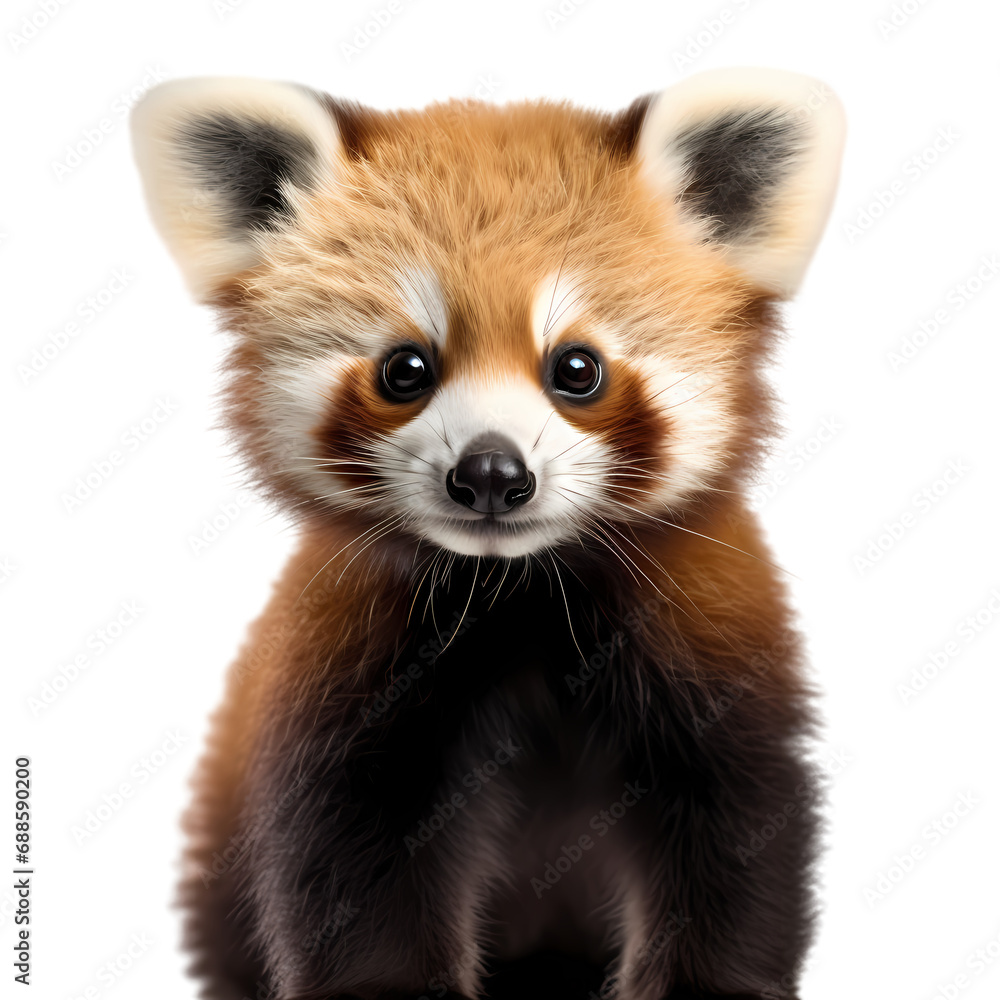 Red panda isolated on transparent background Red panda isolated on transparent background