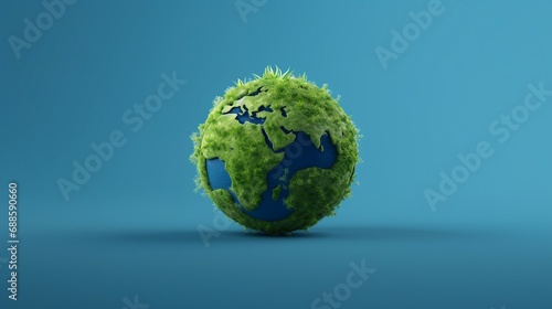 3D Minimal Earth Globe