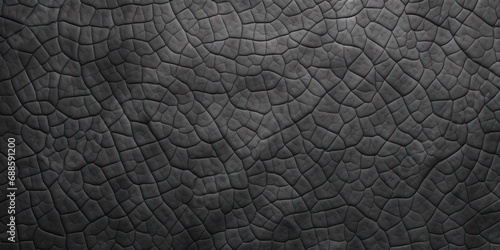 Elephant Skin Texture. Close-up of Old African Wrinkled Elephant. Grey Safari Pattern photo